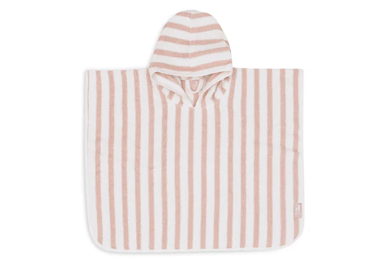 Poncho de bain éponge Stripe Wild Rose