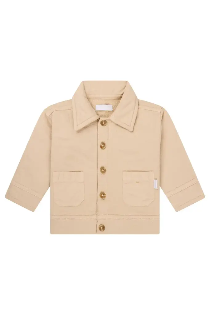 Cardigan Oakleaf Longsleeve Soft Sand - Noppies