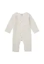 Pyjama Playsuit Olmos Longsleeve Whisper White - Noppies