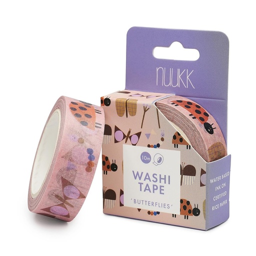 [NUWAS121] Washi Tape - Les papillons