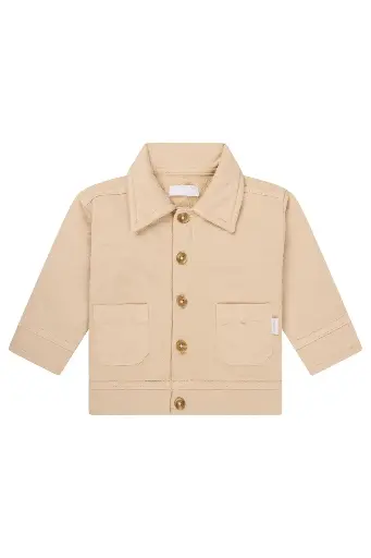 Cardigan Oakleaf Longsleeve Soft Sand - Noppies